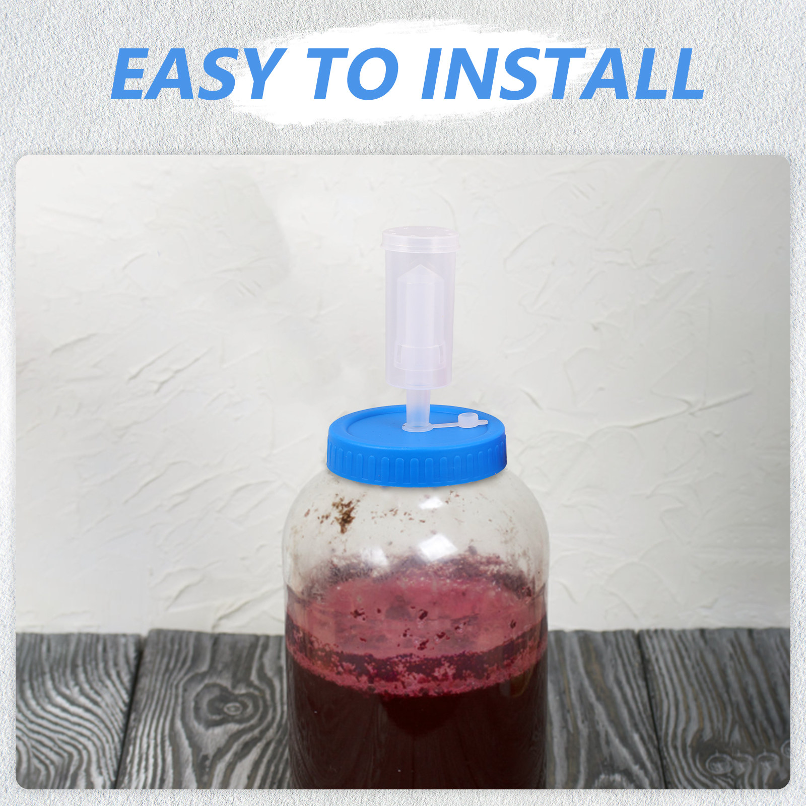 Wine Beer And Mead - 2Pcs 5 Gallon Airtight Fermentation Lid