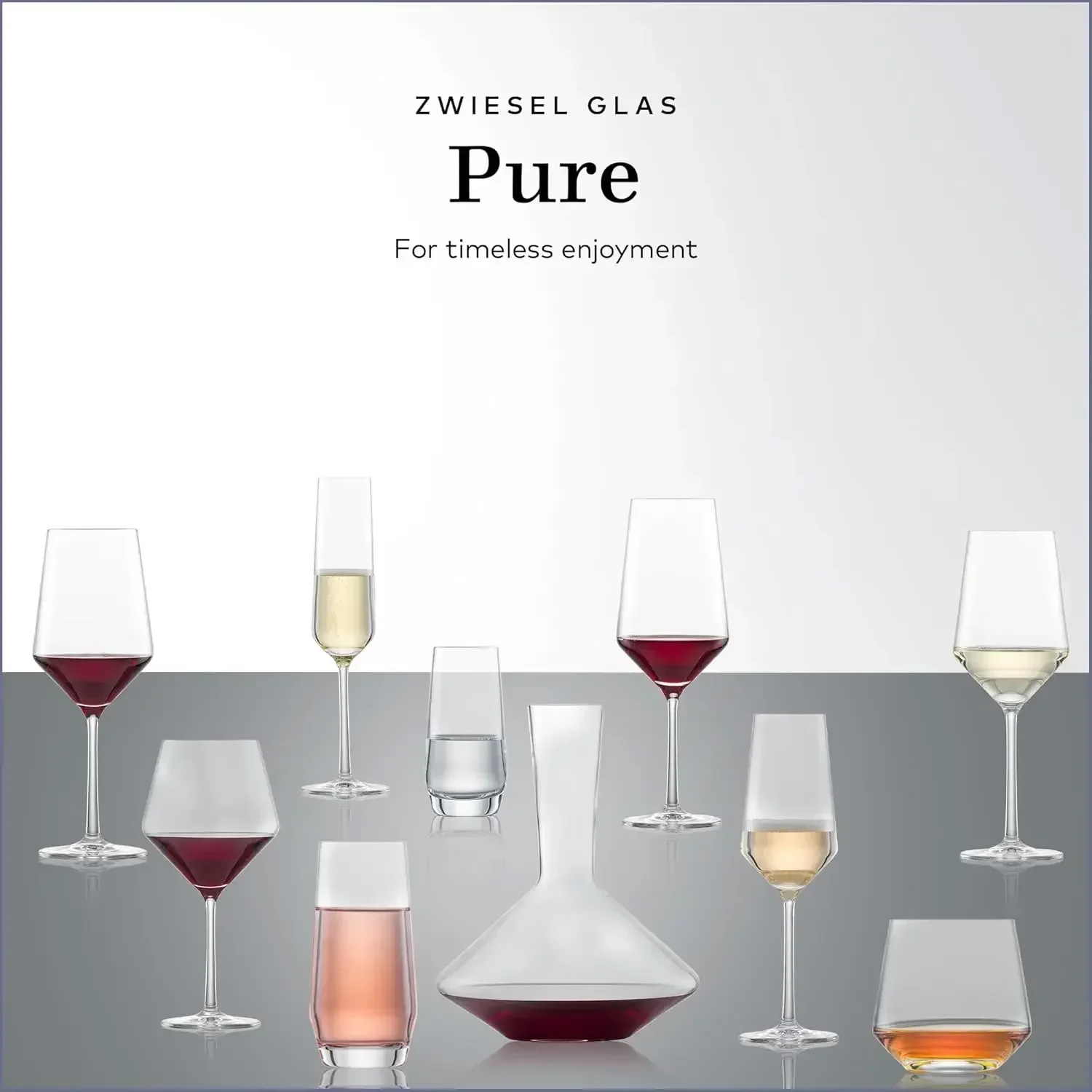 Pure Martini Glass (Set of 6), - огляд і ціна Wine Glass Set Crystal