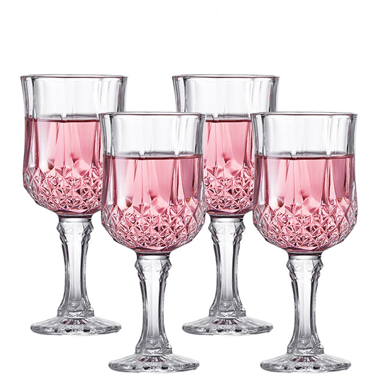 4pcs Set Champagne Cups Red Wi - огляд і ціна Wine Glass Set Crystal
