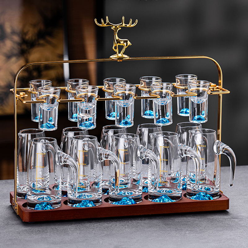 High-End Chinese Style Crystal - огляд і ціна Wine Glass Set Crystal