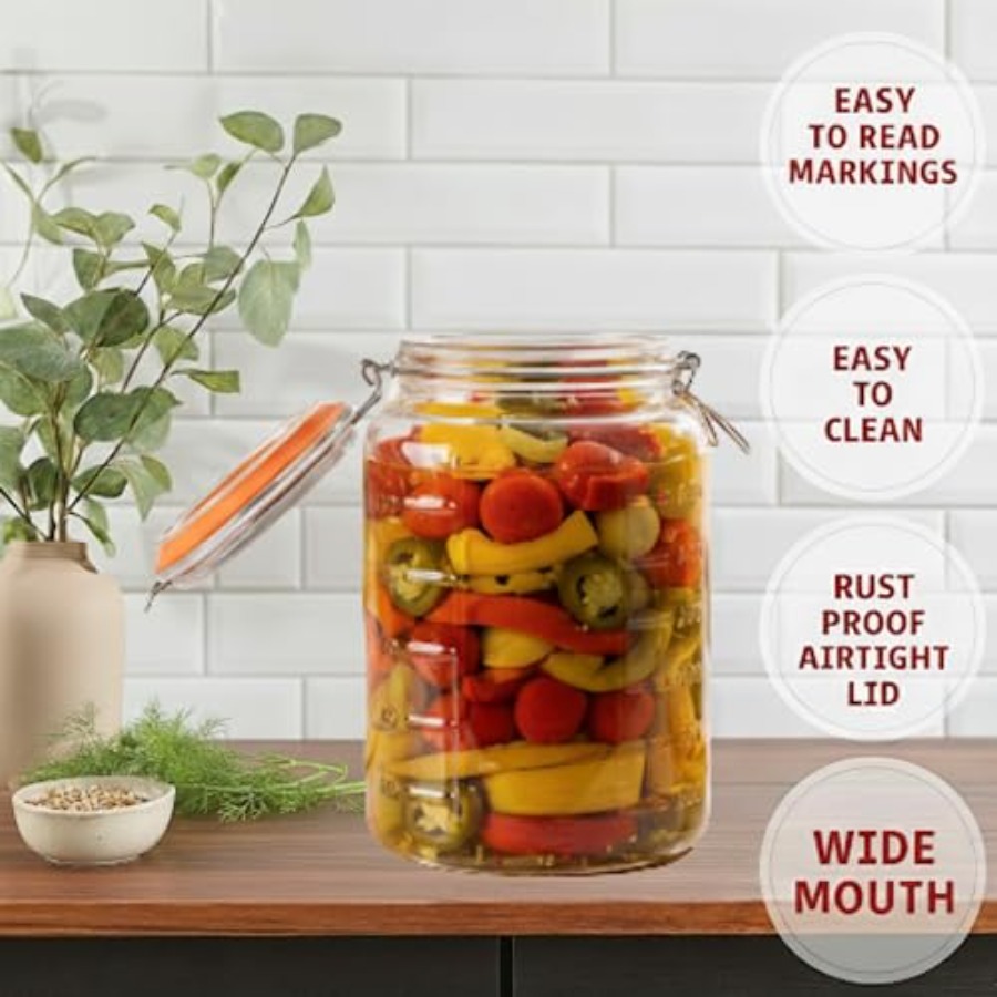 2-Pack 1-Gallon Mason Glass Fe - огляд і ціна Wine Beer And Mead