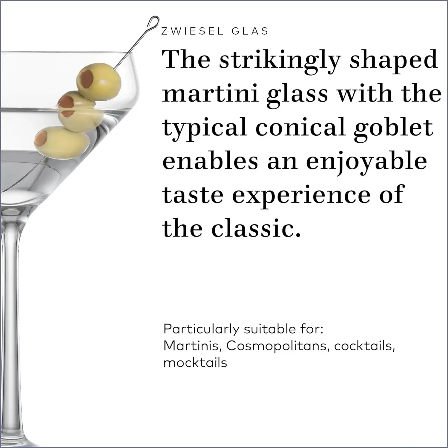 Pure Martini Glass (Set of 6), - огляд і ціна Wine Glass Set Crystal