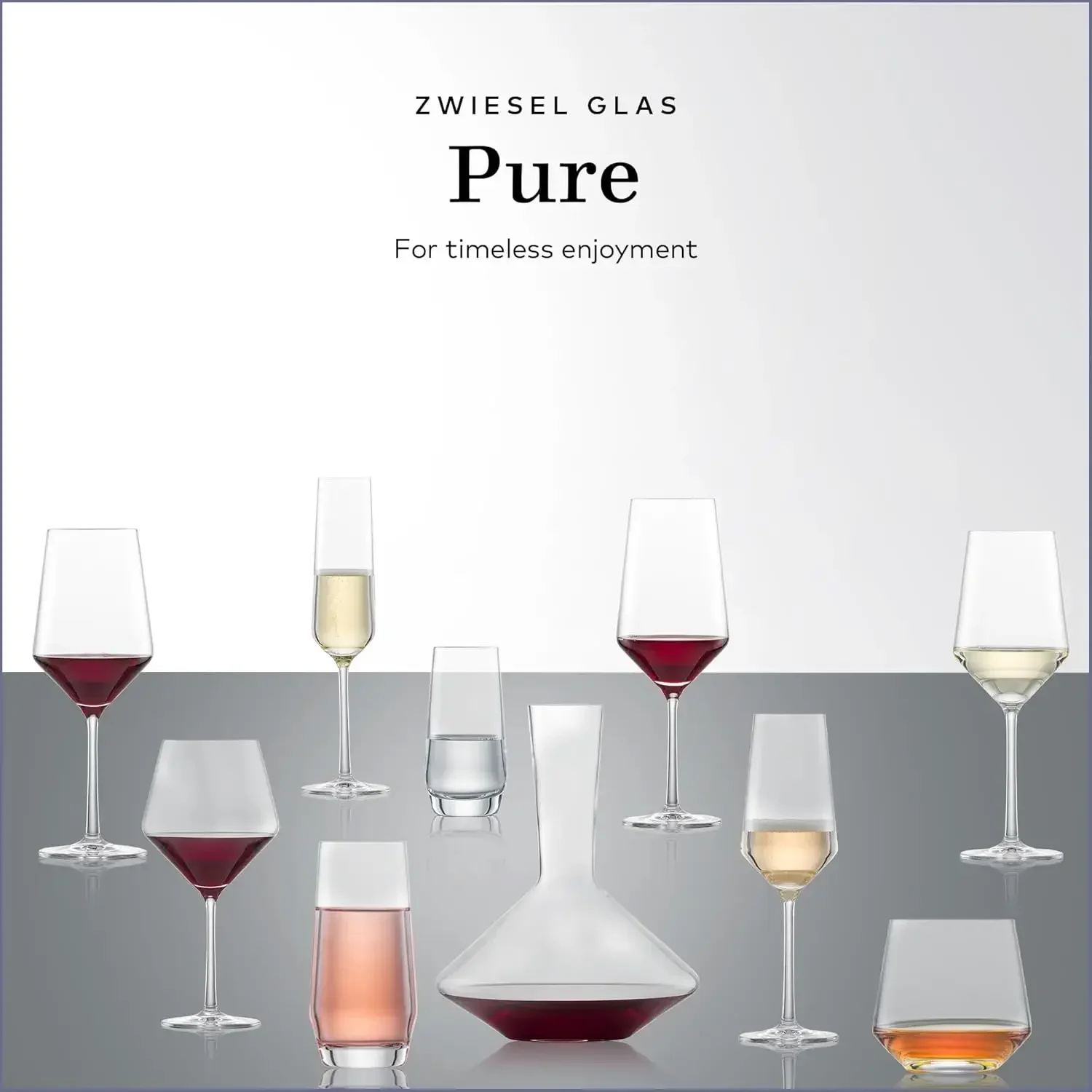 Pure Martini Glass (Set of 6), - огляд і ціна Wine Glass Set Crystal