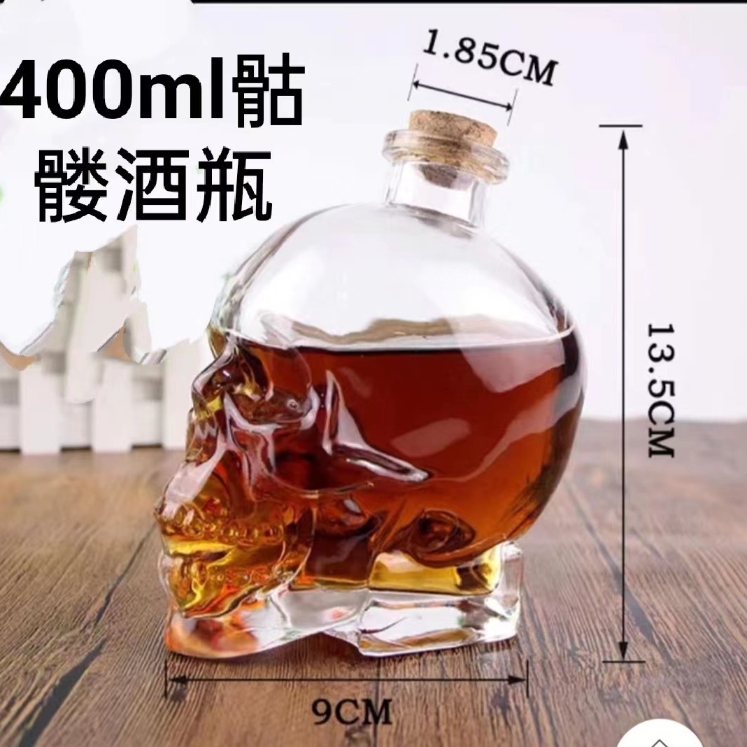 Crystal Skull Head Bottle Whis - огляд і ціна Wine Beer Spirit