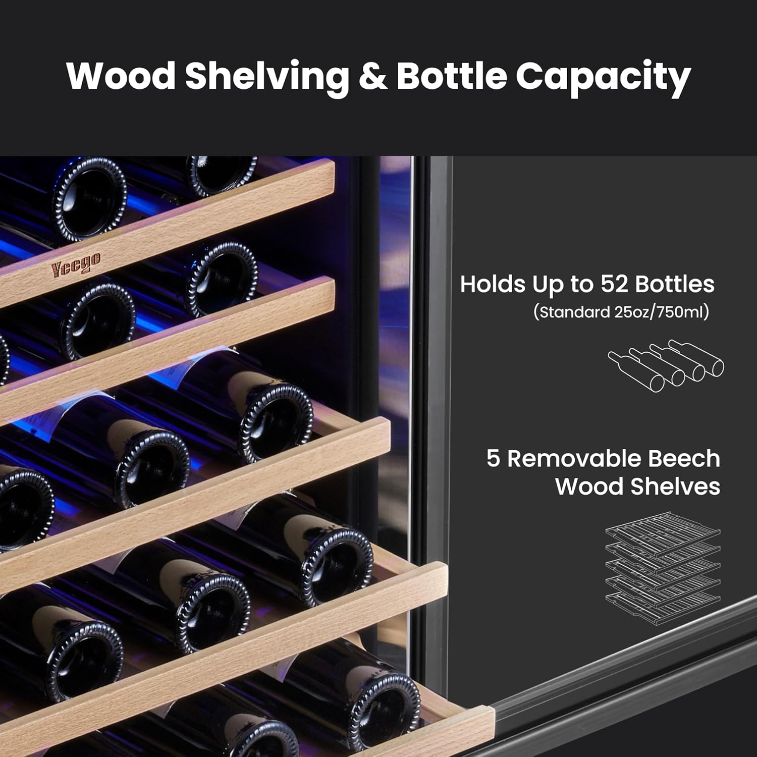 24In Dual Zone Wine Fridge 52  - огляд і ціна Beer Wine Zone