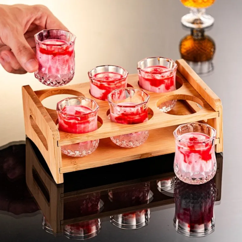 6pcs Shot Glass Wine Set Baiji - огляд і ціна Wine Glass Set Crystal