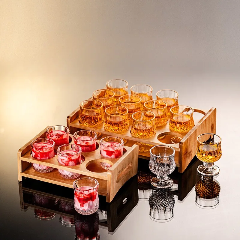 6pcs Shot Glass Wine Set Baiji - огляд і ціна Wine Glass Set Crystal