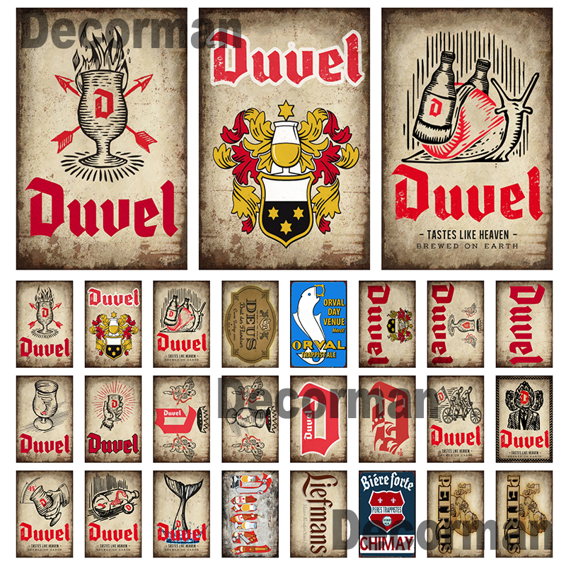 [ Mike86 ] DUVAL BEER Tin sign - огляд і ціна Wine Beer Europe