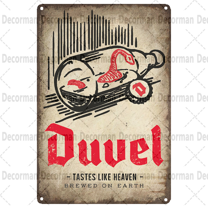 [ Mike86 ] DUVAL BEER Tin sign - огляд і ціна Wine Beer Europe