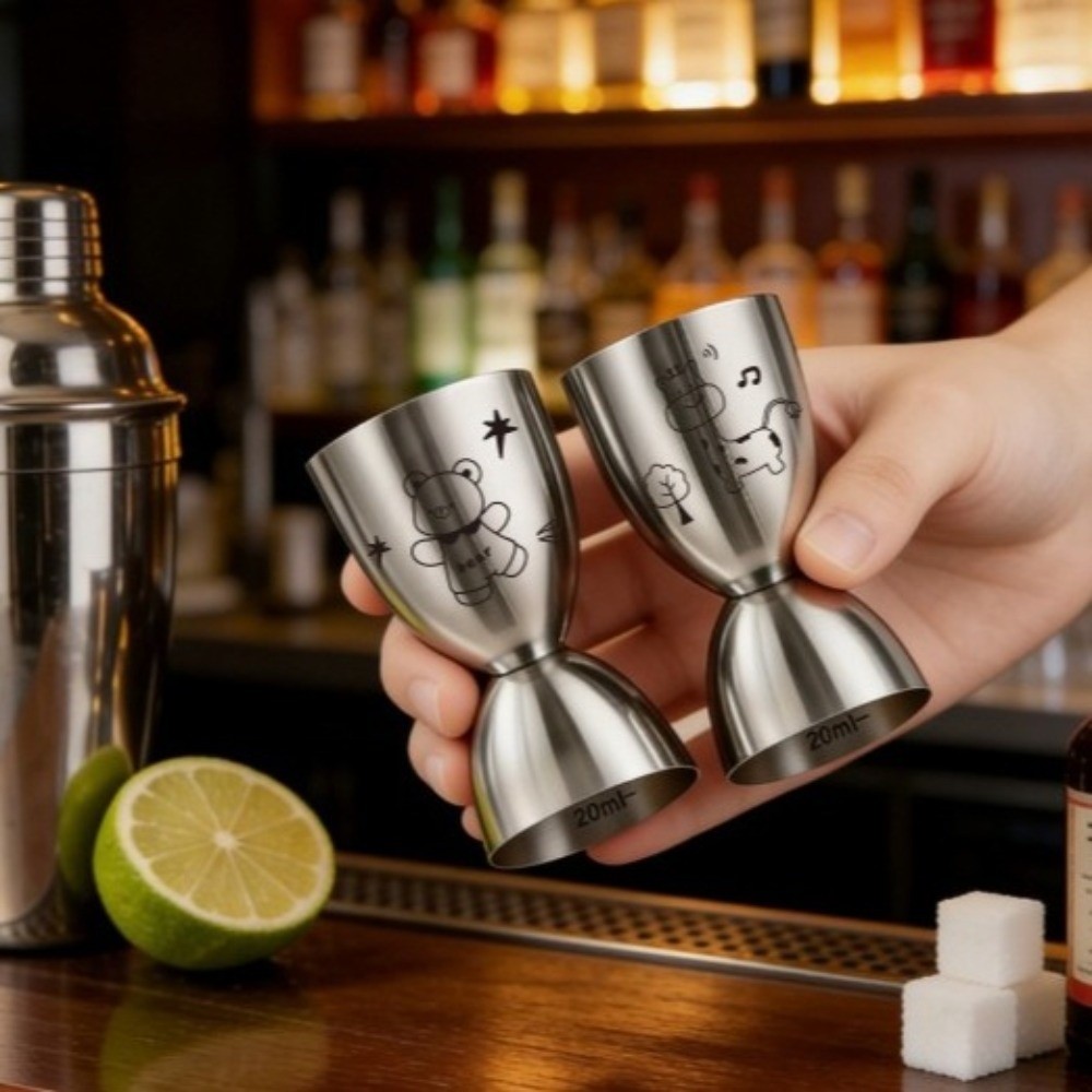 30/60ML Stainless Steel Jigger - огляд і ціна Spirit Measure Jigger