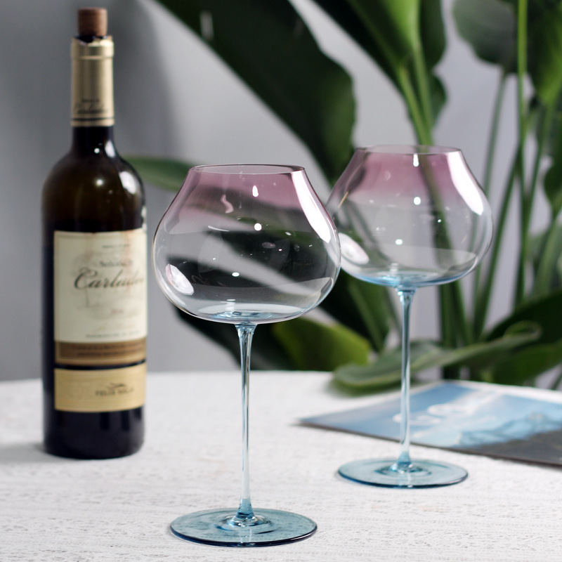 750ml 2-piece set of large cap - огляд і ціна Wine Glass Set Crystal