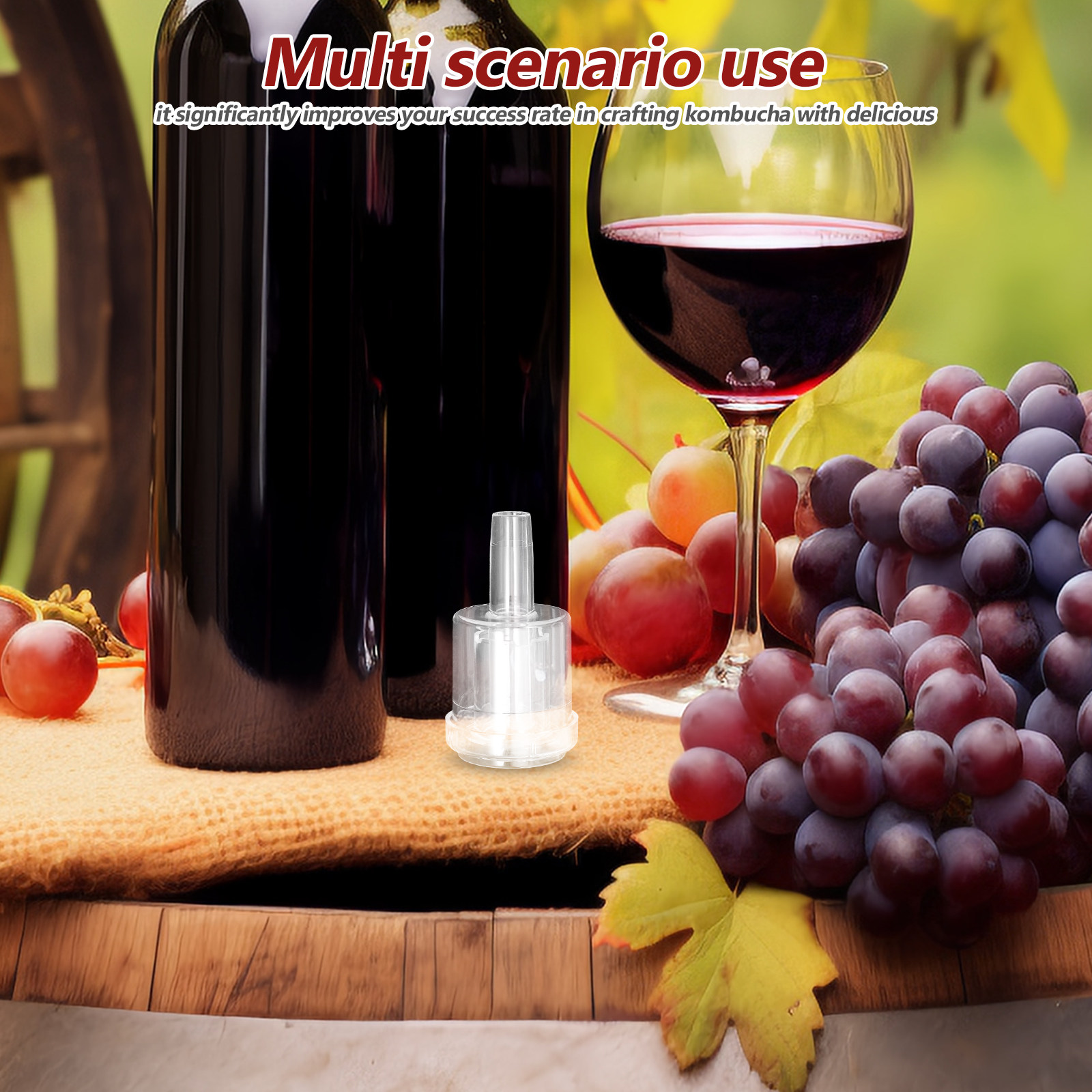 3Pcs Airlocks for Fermenting O - огляд і ціна Wine Beer And Mead
