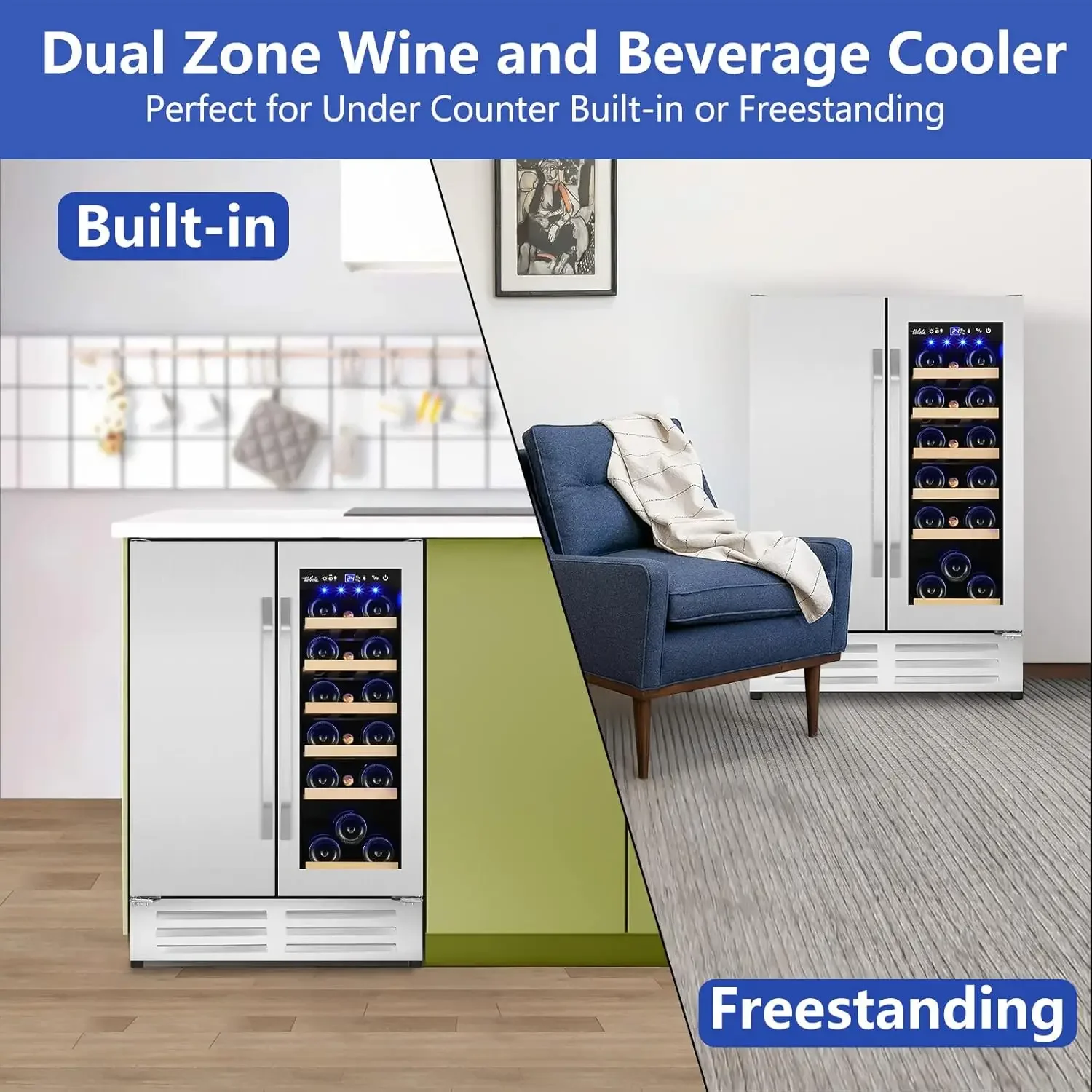 Wine and Beverage Refrigerator - огляд і ціна Beer Wine Zone