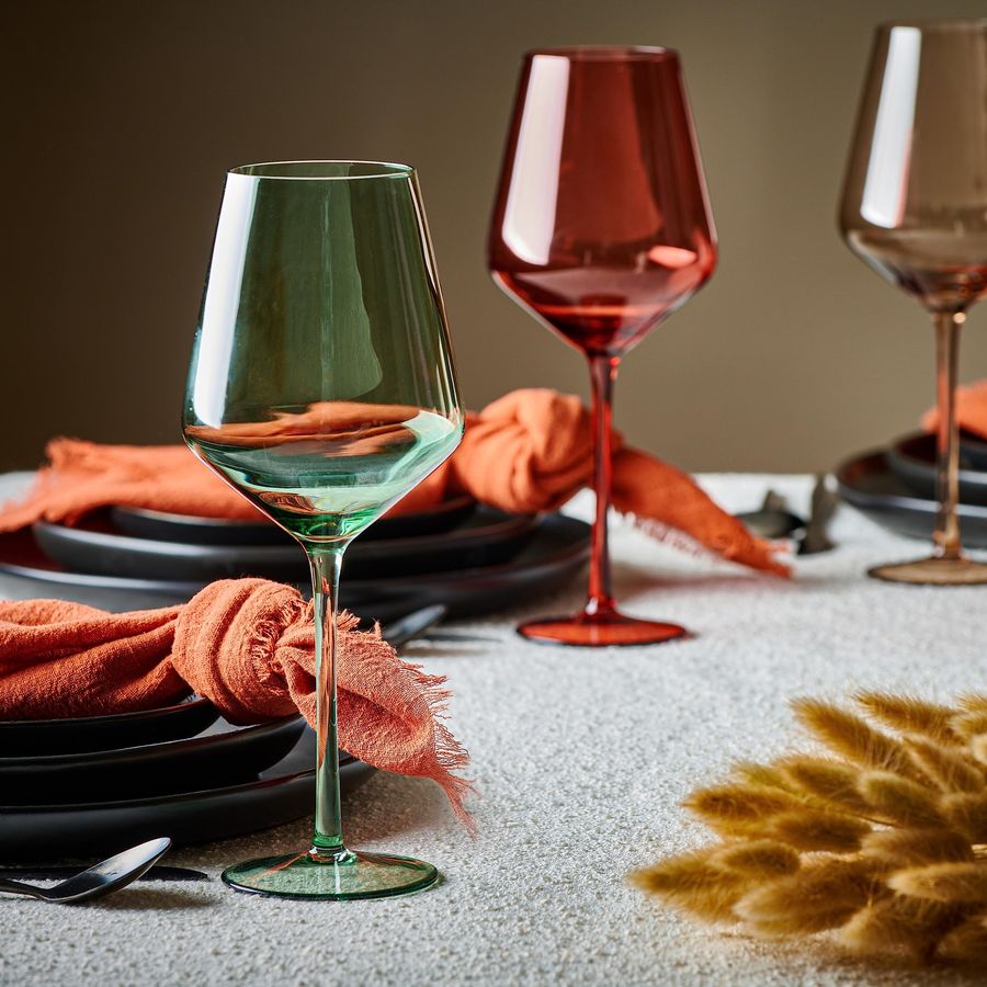 Cordial Glasses Set of 6, 18oz - огляд і ціна Wine Glass Set Crystal