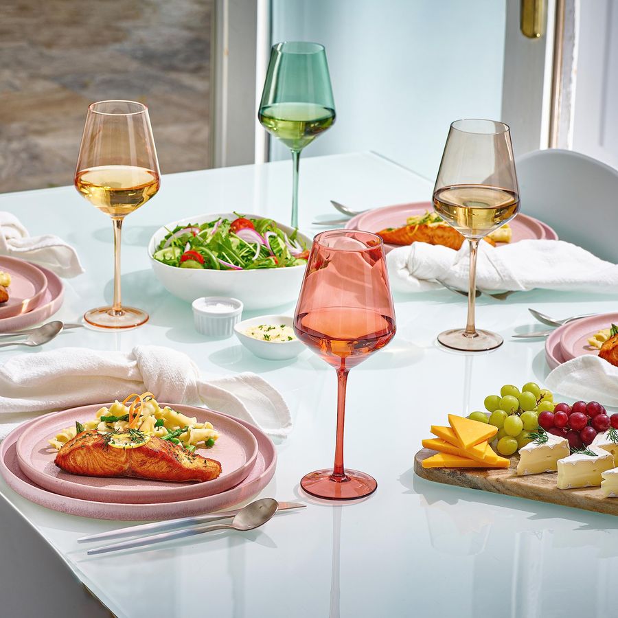Cordial Glasses Set of 6, 18oz - огляд і ціна Wine Glass Set Crystal