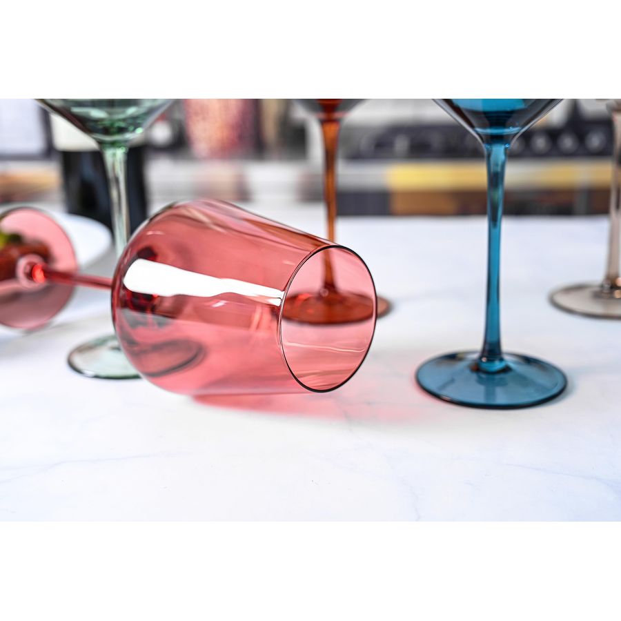 Cordial Glasses Set of 6, 18oz - огляд і ціна Wine Glass Set Crystal