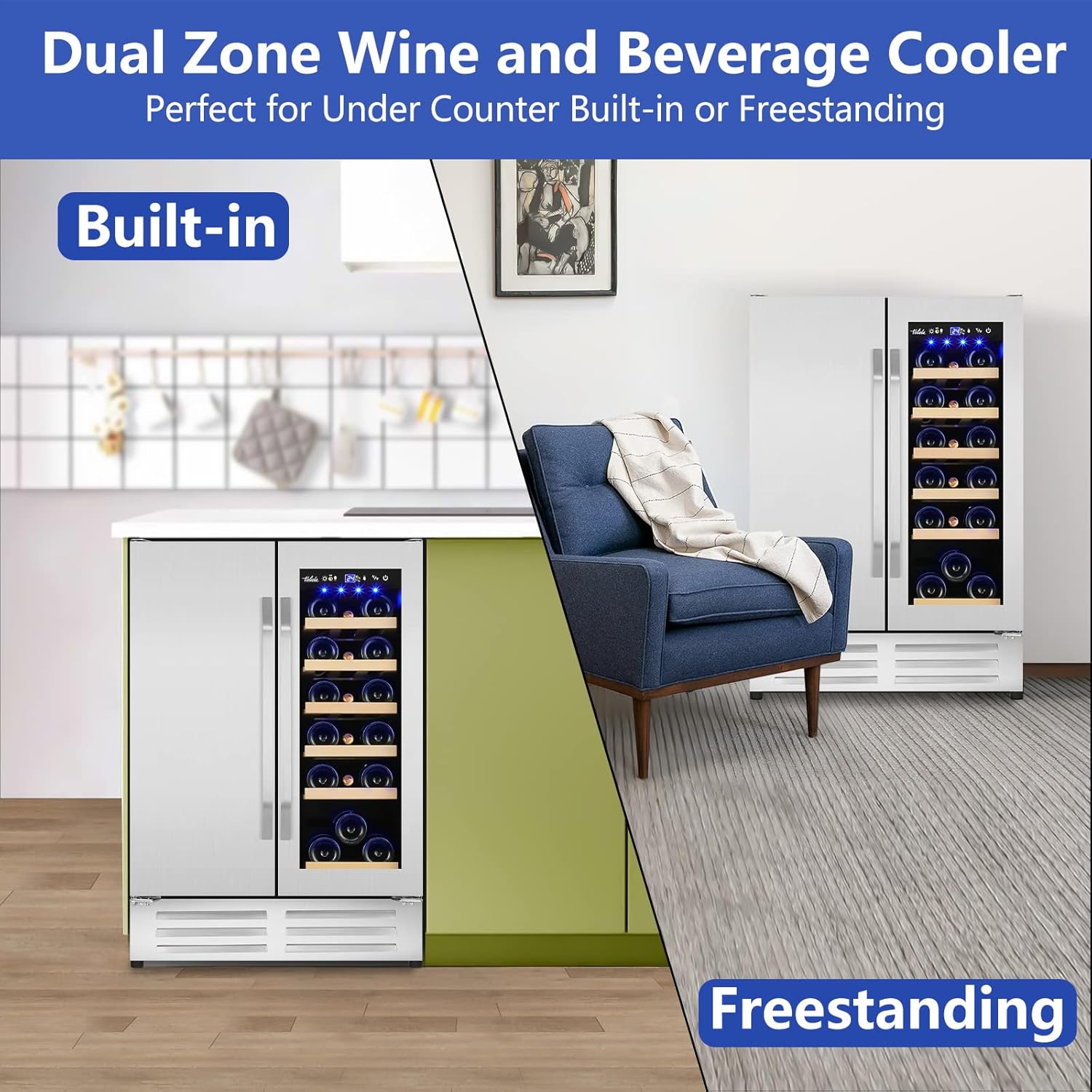 Wine and Beverage Refrigerator - огляд і ціна Beer Wine Zone