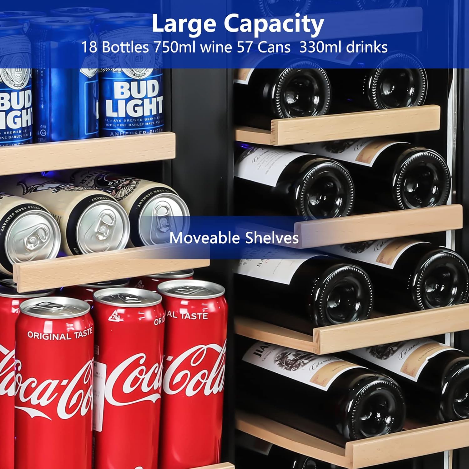 Wine and Beverage Refrigerator - огляд і ціна Beer Wine Zone