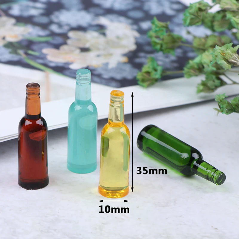 6pc 1:12 Dollhouse Miniature B - огляд і ціна Wine Beer Europe