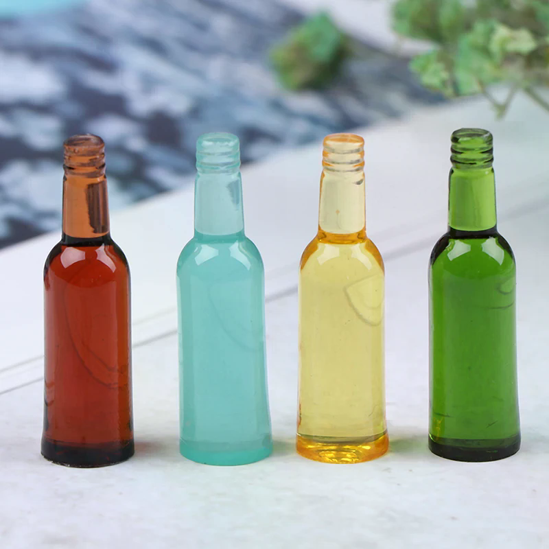 6pc 1:12 Dollhouse Miniature B - огляд і ціна Wine Beer Europe