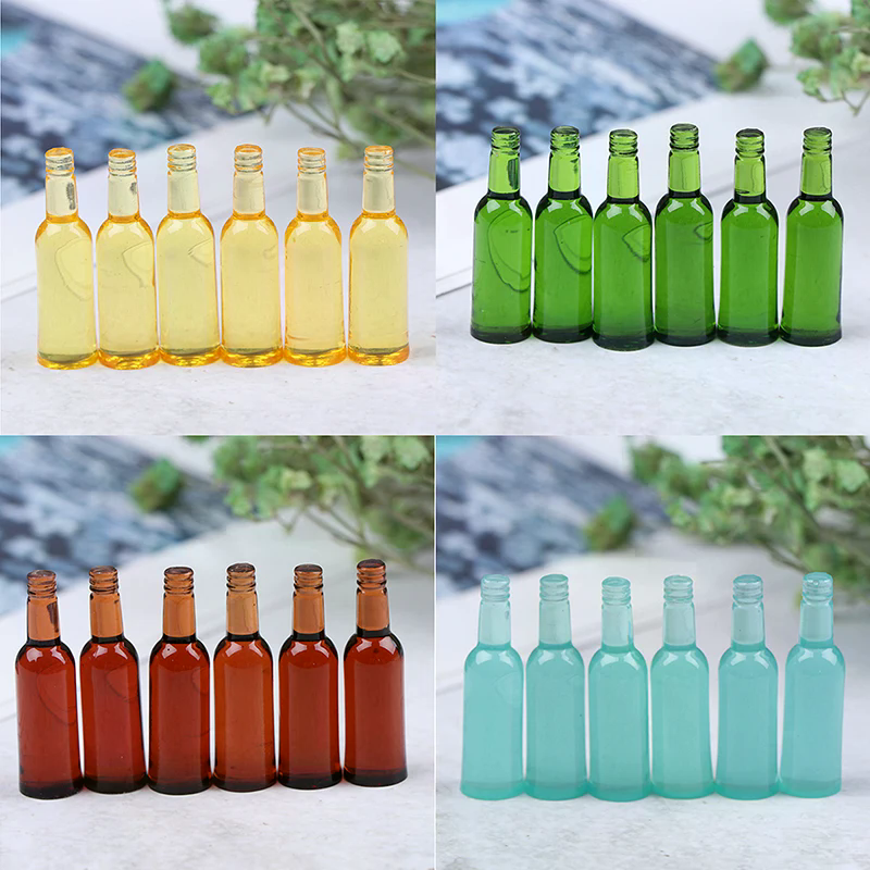 6pc 1:12 Dollhouse Miniature B - огляд і ціна Wine Beer Europe