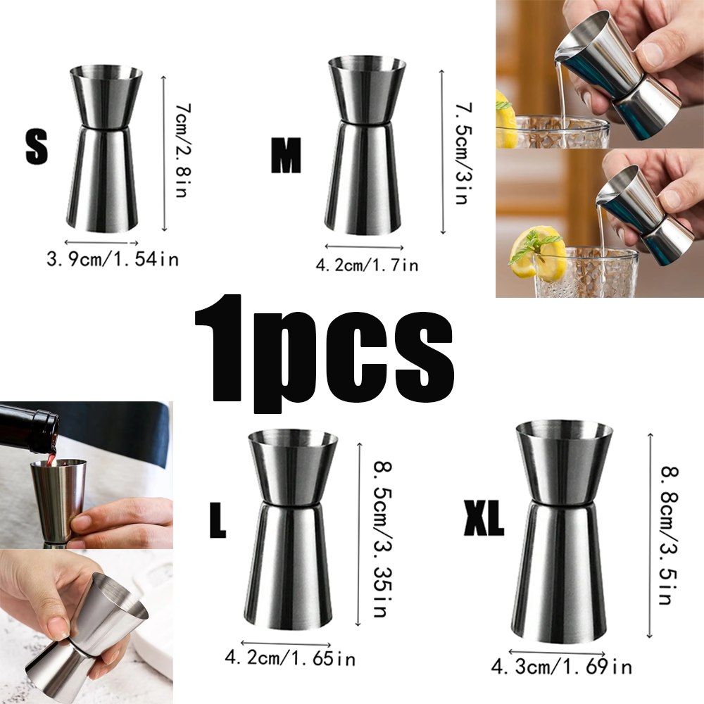 Stainless Steel Cocktail Measu - огляд і ціна Spirit Measure Jigger