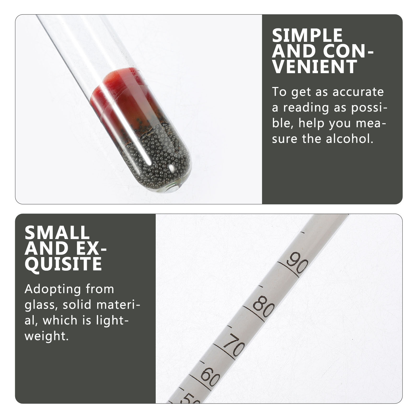 1Set Triple Scale Hydrometer f - огляд і ціна Wine Beer And Mead