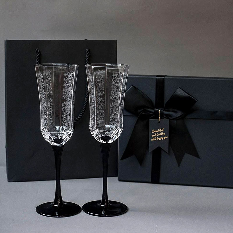 French Vintage Champagne Glass - огляд і ціна Wine Glass Set Crystal