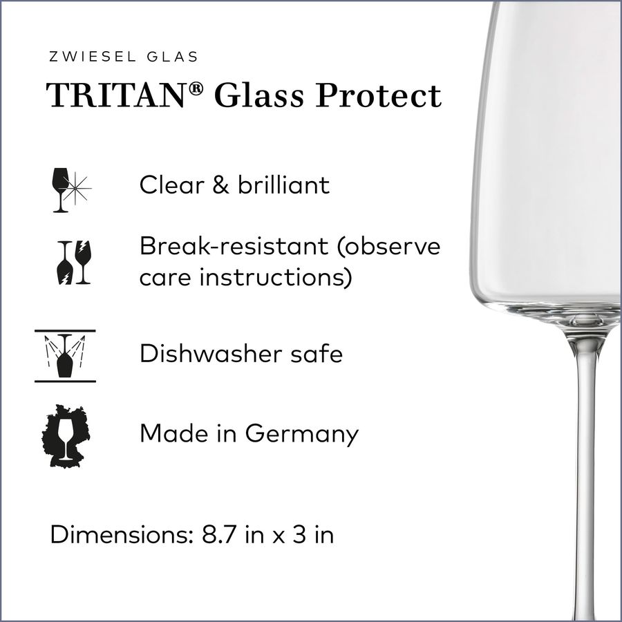Sensa White Wine Glass Set of  - огляд і ціна Wine Glass Set Crystal