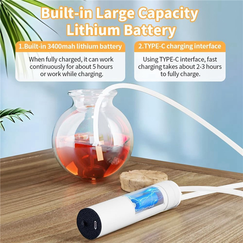 USB Electric Auto-Siphon Self  - огляд і ціна Wine Beer And Mead