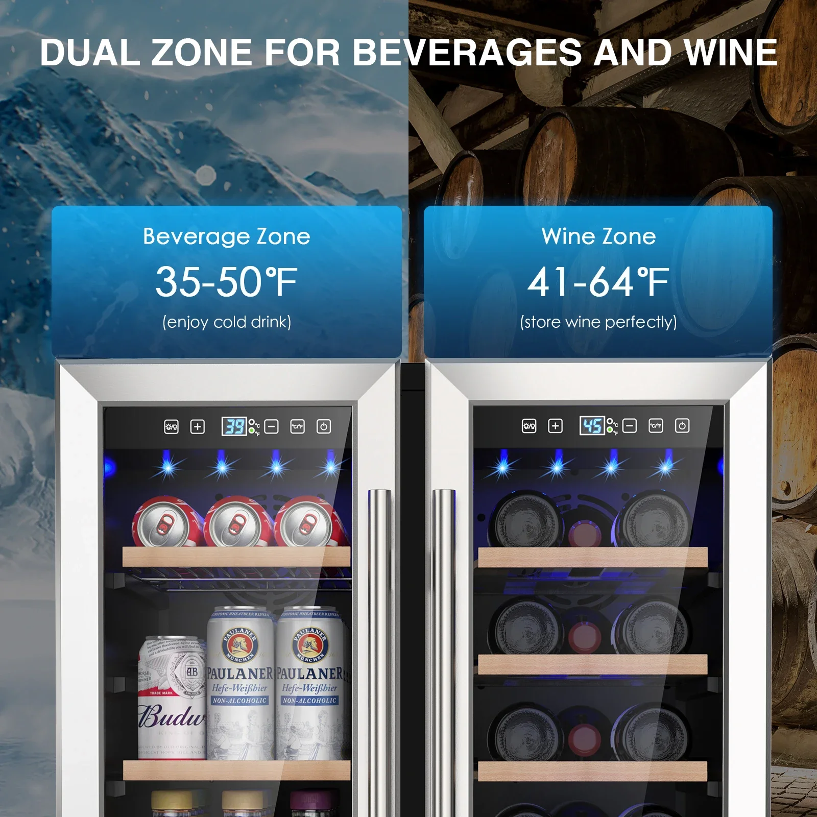SAT Wine and Beverage Refriger - огляд і ціна Beer Wine Zone