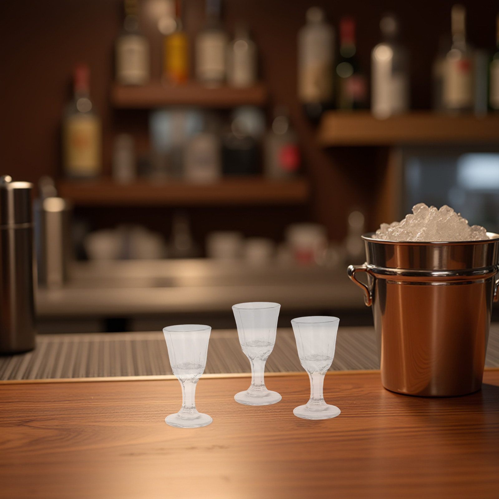 10Pcs Glass Liquor Cup 10Ml Sm - огляд і ціна Wine Beer Spirit