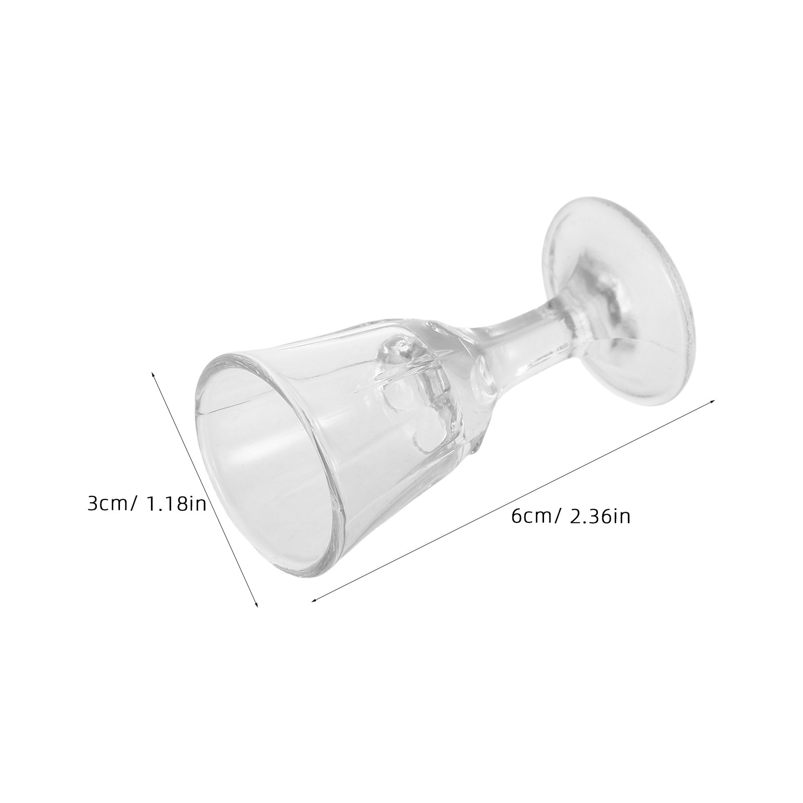 10Pcs Glass Liquor Cup 10Ml Sm - огляд і ціна Wine Beer Spirit
