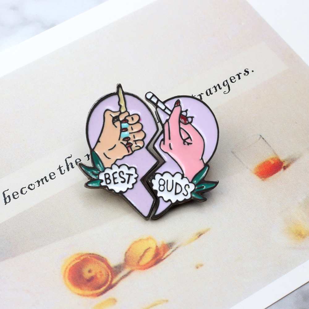 2Pcs/Set Creative Broken Heart - огляд і ціна Wine Beer Pizza