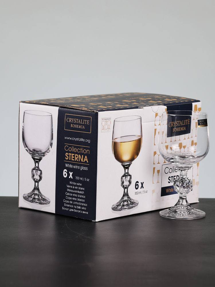 Sterna Liqueur Czech Crystal G - огляд і ціна Wine Glass Set Crystal