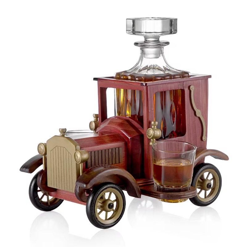 Modern Car Shaped Wine Decante - огляд і ціна Wine Glass Set Crystal