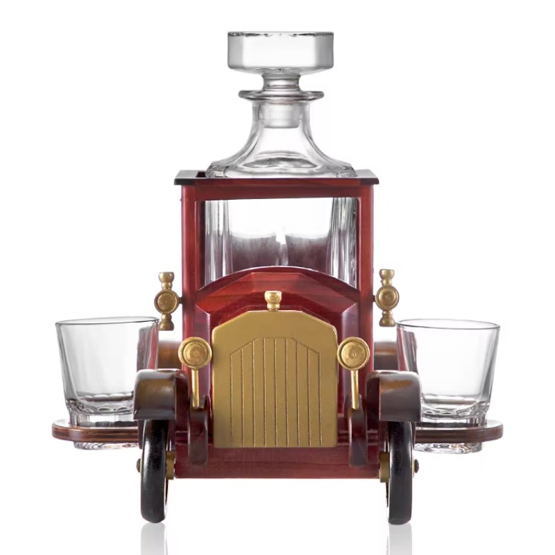 Modern Car Shaped Wine Decante - огляд і ціна Wine Glass Set Crystal