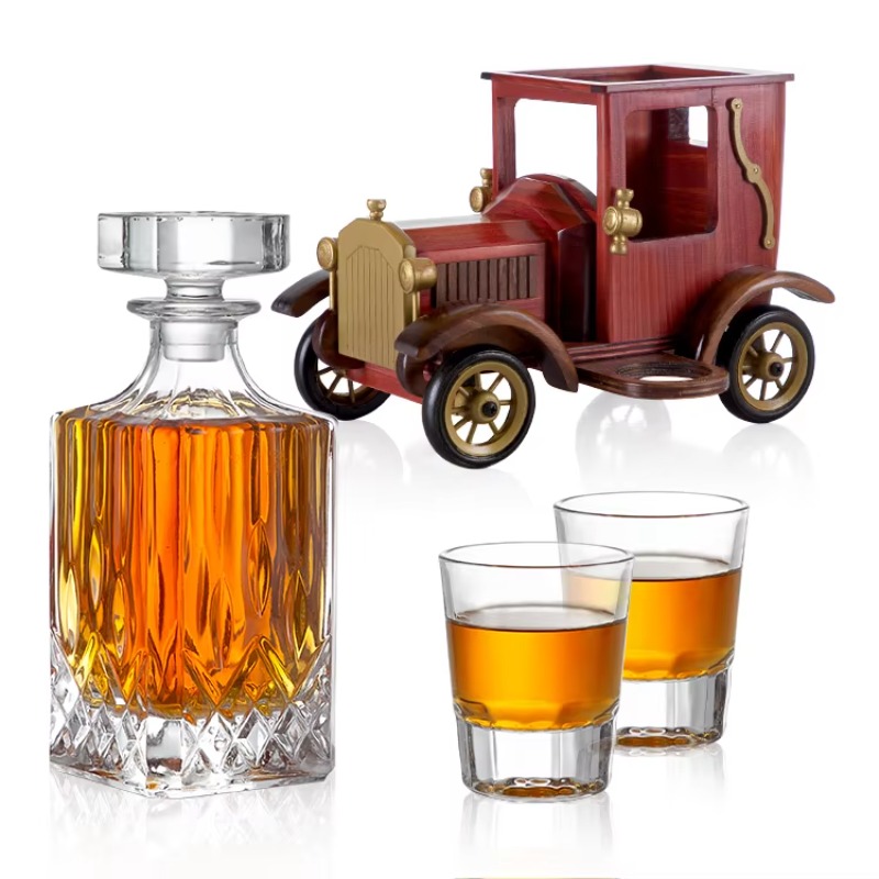 Modern Car Shaped Wine Decante - огляд і ціна Wine Glass Set Crystal