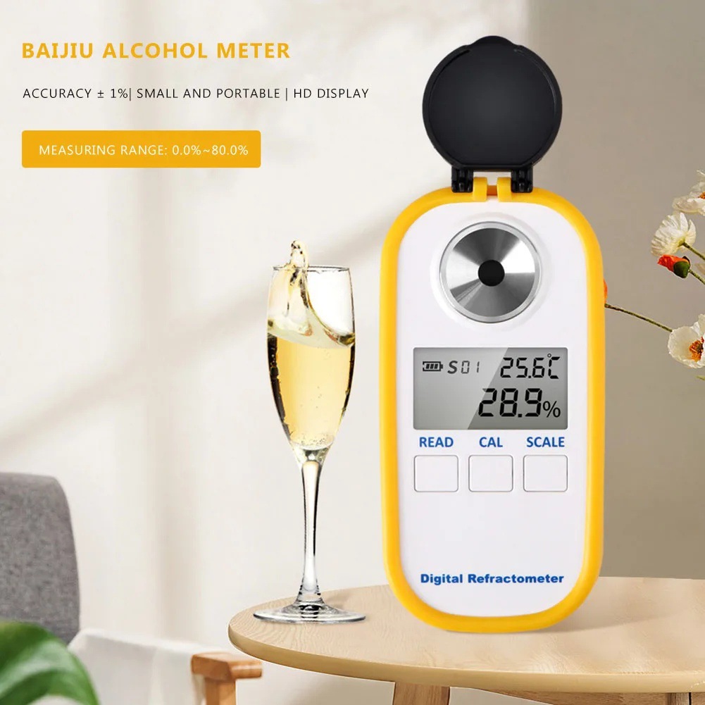 Digital Alcohol Refractometer  - огляд і ціна Wine Beer Spirit