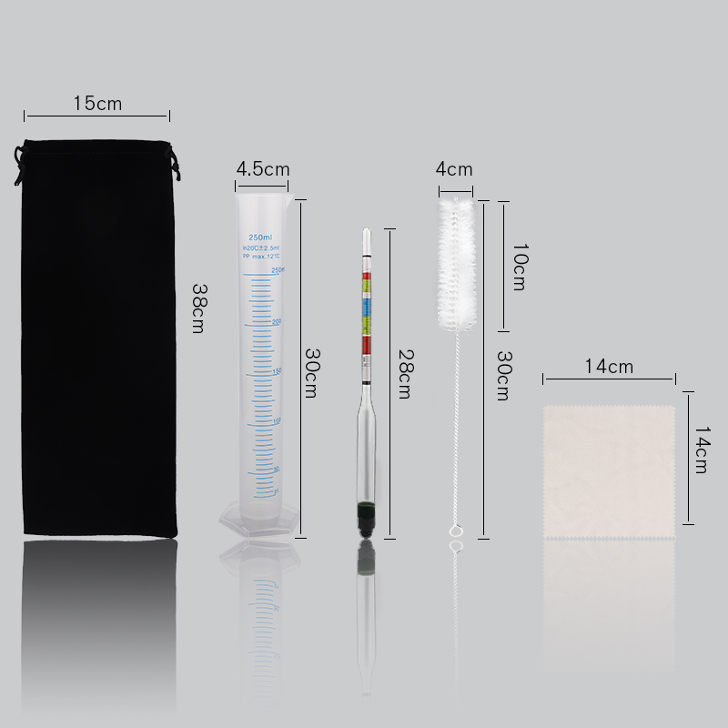 Hydrometer & Plastic Test Jar, - огляд і ціна Wine Beer And Mead